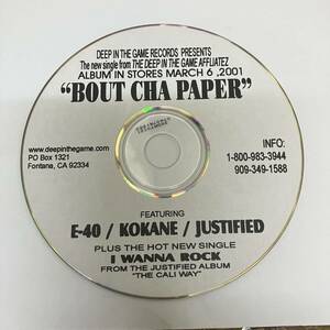 裸34 HIPHOP,R&B BOUT CHA PAPER シングル CD 中古品