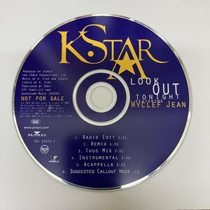 裸3636 HIPHOP,R&B K.STAR - LOOK OUT TONIGHT INST,シングル CD 中古品