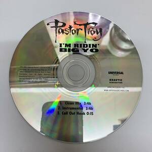 裸37 HIPHOP,R&B PASTOR TROY - I'M RIDIN' BIG YO INST,シングル CD 中古品