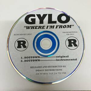 裸37 HIPHOP,R&B GYLO - AGGTOWN INST,シングル,PROMO盤 CD 中古品
