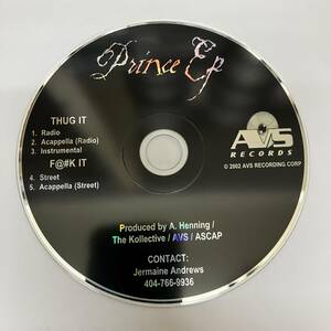 .39 HIPHOP,R&B PRINCE EP - THUG IT / F@#K IT INST, single!! CD secondhand goods 