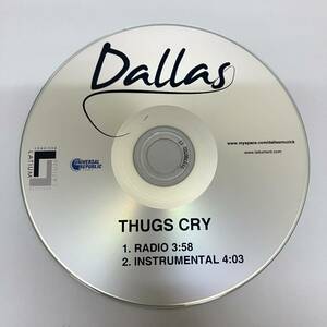 裸40 HIPHOP,R&B DALLAS - THUGS CRY INST,シングル CD 中古品