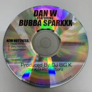 裸43 HIPHOP,R&B DAN W FEAT BUBBA SPARXXX - NEW HOTTNESS INST,シングル CD 中古品