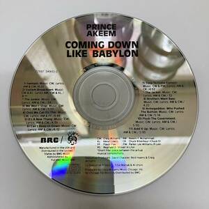 裸43 HIPHOP,R&B PRINCE AKEEM - COMING DOWN LIKE BABYLON アルバム CD 中古品