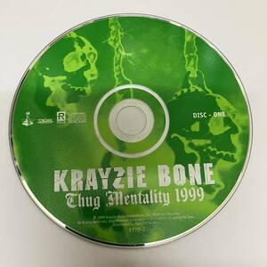 裸43 HIPHOP,R&B KRAYZIE BONE - THUG MENTALITY 1999 DISC -ONE アルバム CD 中古品