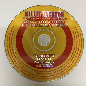 裸43 HIPHOP,R&B MILLIE JACKSON - DID YOU THINK I WOULDN'T CRY シングル CD 中古品