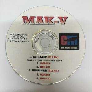 裸44 HIPHOP,R&B MAK-V - GET EM UP INST,シングル CD 中古品