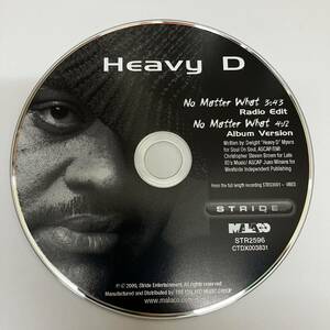 裸47 HIPHOP,R&B HEAVY D - NOMATTER WHAT シングル CD 中古品