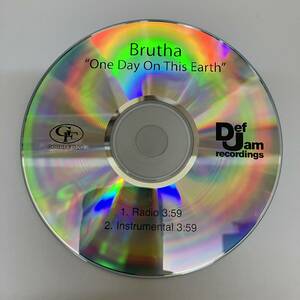 裸47 HIPHOP,R&B BRUTHA - ONE DAY ON THIS EARTH INST,シングル CD 中古品