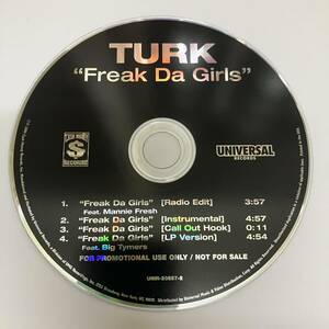 裸55 HIPHOP,R&B TURK - FREAK DA GIRLS INST,シングル CD 中古品