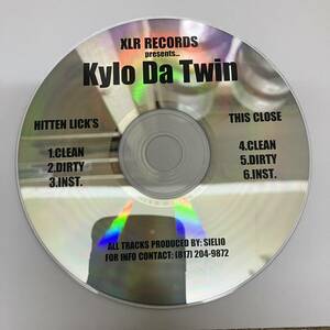 .56 HIPHOP,R&B KYLO DA TWIN - HITTEN LICK'S / THIS CLOSE INST, single CD secondhand goods 