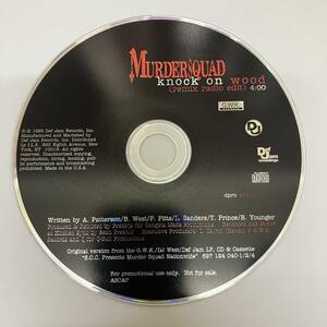 裸56 HIPHOP,R&B MURDERSQUAD - KNOCK ON WOOD シングル CD 中古品