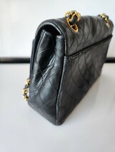 a60 美品　CHANEL シャネル ラムスキン マトラッセ　チェーンショルダーバッグ　ハンドバッグ　肩がけ　ショルダー　1円スタート_画像4