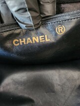 a61 正規品保証　CHANEL　シャネル　クロコ　チェーンショルダーバッグ　黒　1円スタート_画像10