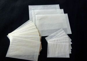  abroad paper thing glasin envelope 3 kind set glasin paper total 30 sheets 