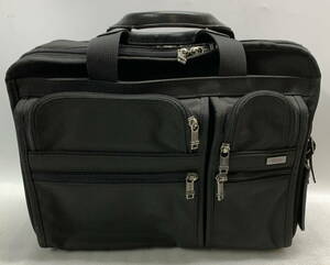 ◇ TUMI ビジネス向け バッグ 【使用感/汚れあり】 ブランド違いショルダーベルト付き 約39x29x13cm トゥミ / 中古(S240528_2)