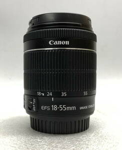 ◇ Canon キャノン ズームレンズ ZOOM LENS [ EF-S 18-55mm 1:3.5-5.6 ] IS STM 【！レンズのみ！】 / 中古(S240507_7)