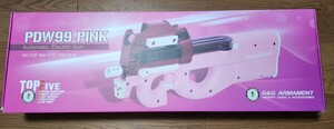G&G P90 FN PDW 99 PINK ピンク TGF-S90-STD-PNB-NCM 電動ガン