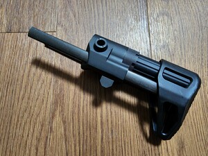 S＆T　PDW　ストック　メタル製　M4対応　ワイヤストック