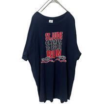 ギルダン　Tシャツ　US仕入れ　プリントロゴ　ビックロゴ　ネイビー_画像3