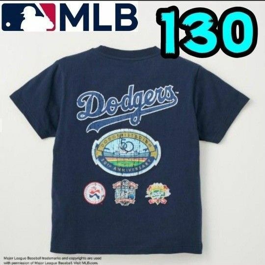 【新品】ドジャース　Tシャツ　130　大谷翔平　MLB　LA　②