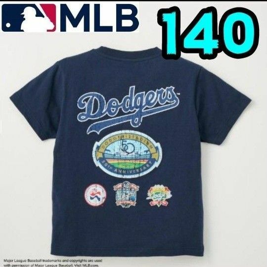 【新品】ドジャース　Tシャツ　140　大谷翔平　MLB　LA　②