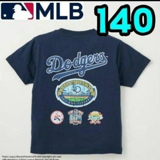 【新品】ドジャース　Tシャツ　140　大谷翔平　MLB　LA　②