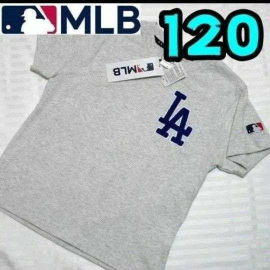 【新品】ドジャース　Tシャツ　120　大谷翔平　MLB　LA　③