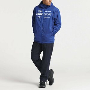 1545739-DESCENTE/メンズ AIR THERMOTION オーセンティックロゴ ウィンドブレーカー 上