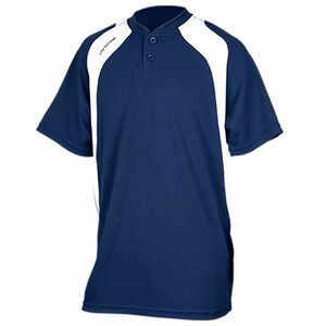 923838-ONYONE/2ボタン コットン Tシャツ 半袖 トレーニング キャンプ 野球 ベースボール/O