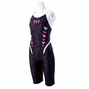 1300080-TYR/ Junior girls .. training swimsuit Short John spats suit practice for /120