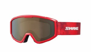 1441506-SWANS/ジュニア ミラーレンズ スノーゴーグル スキー スノーボード 子供用/F