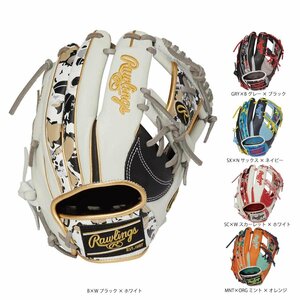 1307250-Rawlings/軟式グラブ クラッシュザストーン N62 内野手 野球グローブ/LH