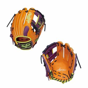 1516186-Rawlings/軟式グラブ ハイパーテックカラーシンク 野球グローブ 内野 N62/LH