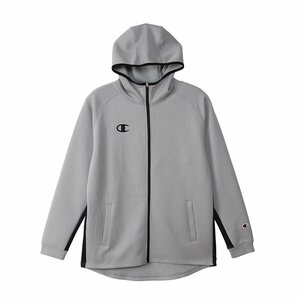 1373111-Champion/メンズ フルジップ スウェットパーカー オックスフォードグレー/XL