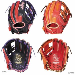 1379983-Rawlings/ソフトボール HOH DP カラーズ R34GF 内野手 ガールズフィット/LH