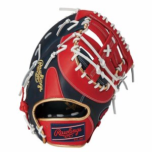 1610027-Rawlings/軟式ミット HYPER TECH COLOR SYNC ファーストミット 野球グローブ/LH