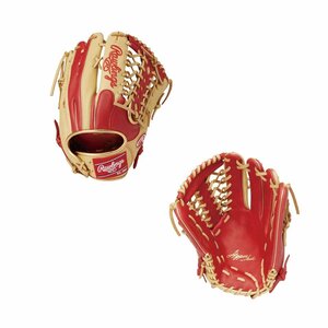 1561221-Rawlings/軟式グラブ ハイパーテックカラーズ Y719 外野 野球グローブ/LH