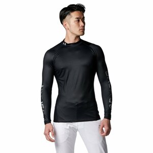 1467487-UNDER ARMOUR/インナー UAアイソチル フィッティド ロングスリーブ モック シャツ