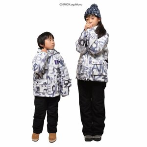 1285452-BANNNE/Snowplay Junior Suit ジュニア スノースーツ スキーウェア 上下セ