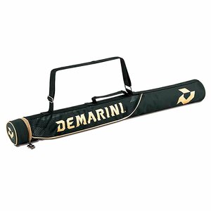 1563815-DeMARINI/ジュニア Jrバットケース 1本入れ ブラック×ゴールド L84×W9cm/F