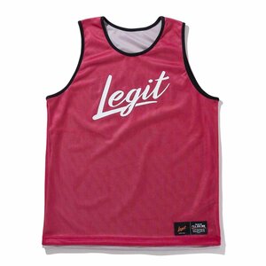 1602453-LEGIT/メンズ バスケット UNEXPECTED TANK タンクトップ メッシュ リバーシブル/XL