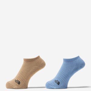 1590703-THE NORTH FACE/TNF Logo 2P short socks unisex casual socks 2 pair collection anti-bacterial deodorization /M