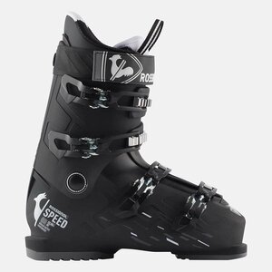 1563604-ROSSIGNOL/SPEED 80 HV+ - BLACK мужской лыжи ботинки 4 пряжка начинающий 