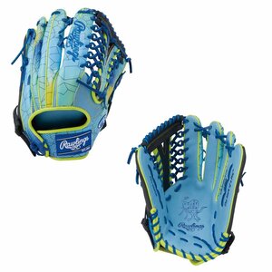 1516163-Rawlings/軟式グラブ HOHグラフィック2023 外野 野球グローブ Y70/LH