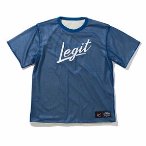 1602432-LEGIT/メンズ バスケットシャツ UNEXPECTED TEE リバーシブル メッシュシャツ/L
