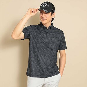 1559636-Callaway/Callaway CGプリントコンパクトカノコ半袖ポロシャツ メンズ ゴルフウエア