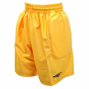 240966-UMBRO/ Junior GK брюки футбол keeper одежда накладка ввод Gold /140