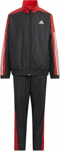 1411495-adidas/ジュニア トラックセットアップ ウーブンスーツ ウィンドブレーカー 上下セット/160