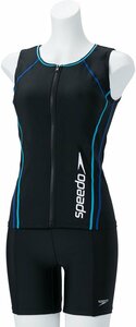 1498622-SPEEDO/ lady's fitness swimsuit separe-tsu full Zip separate swim wear swim woman 